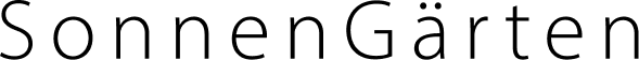 Schriftzug SonnenGärten_Reihenhäuser in Groß-Buchholz Schriftzug SonnenGärten_Reihenhäuser in Groß-Buchholz